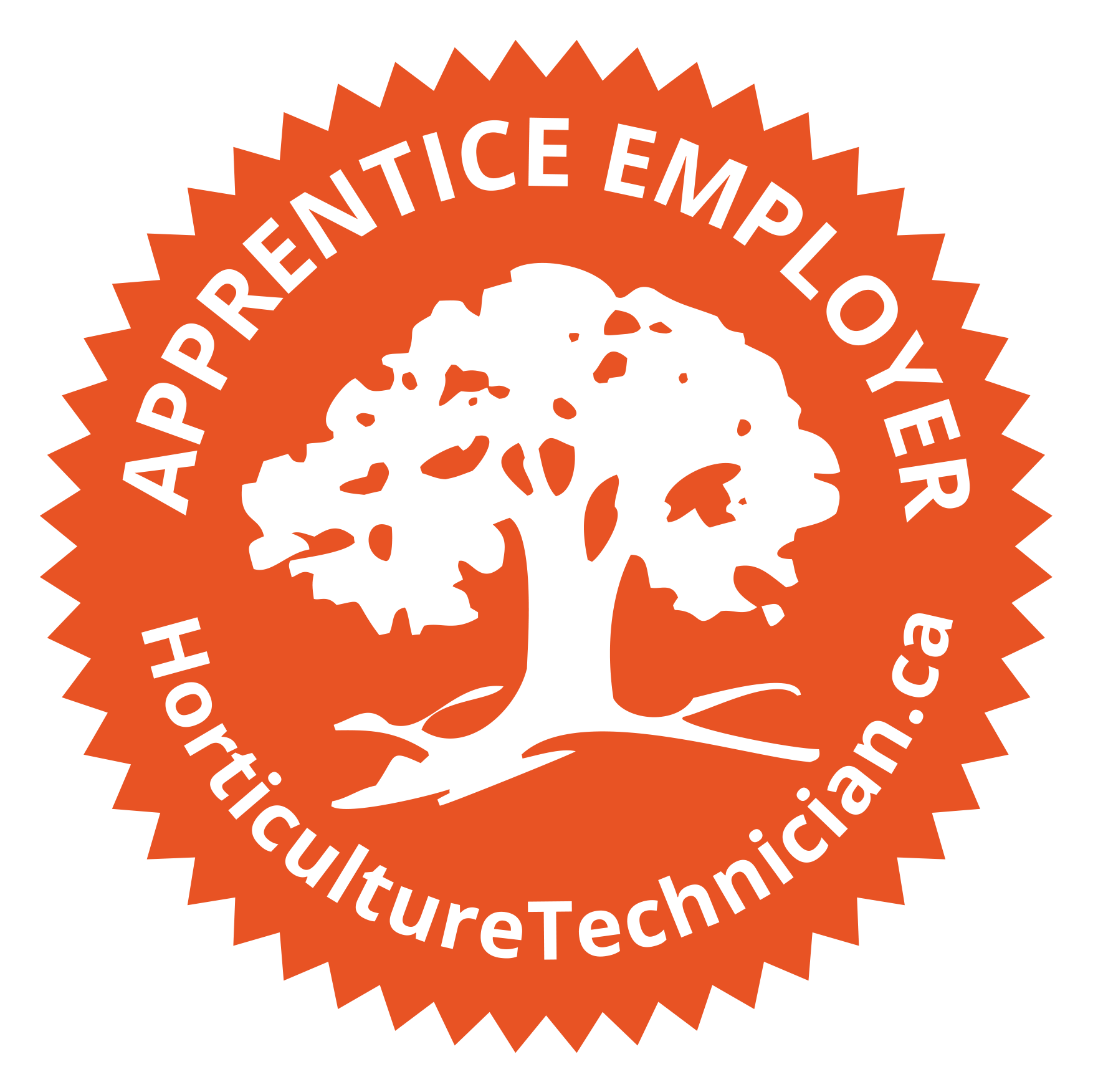 HoricultureTechnician.ca apprentice employer badge